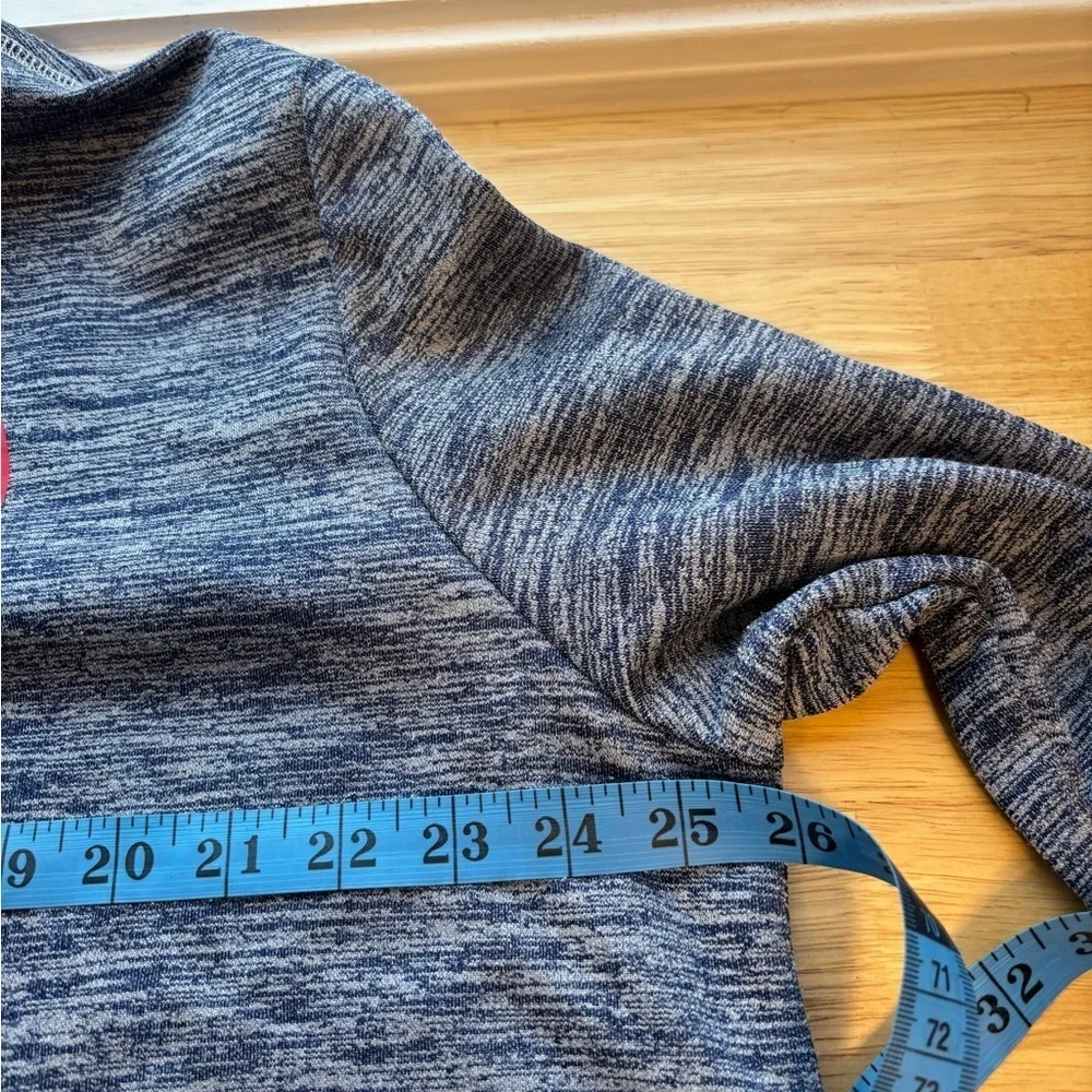 Marvel Captain America Quarter-Zip Pullover XL Blue